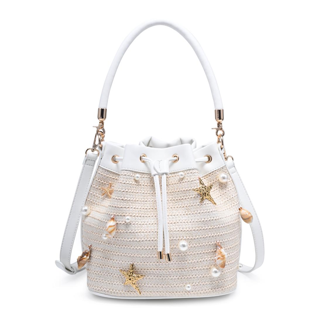 Urban Expressions Nantucket Crossbody 840504208065 View 5 | Ivory White