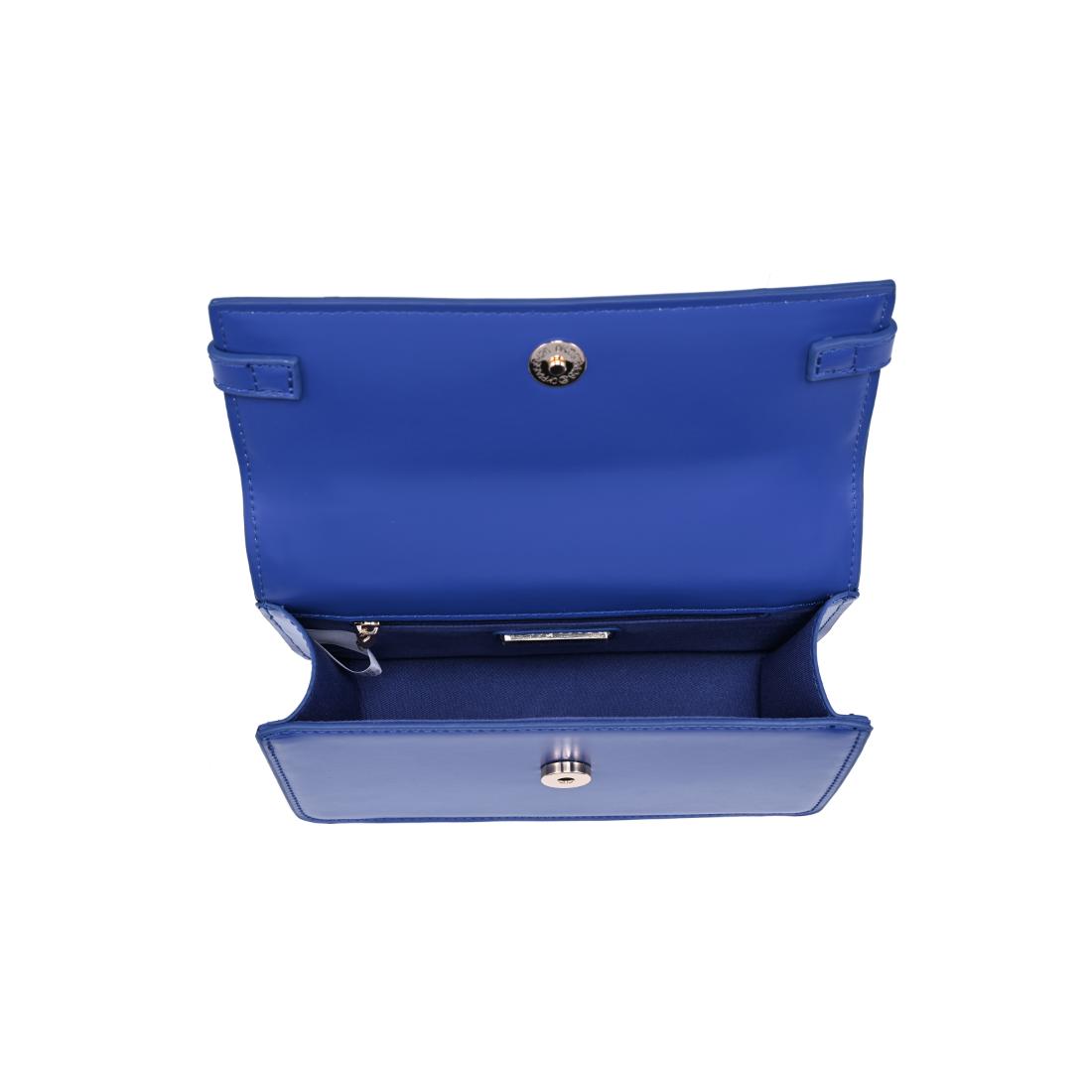 Woman wearing Electric Blue Urban Expressions Lily Crossbody 840504205828 View 9 | Electric Blue