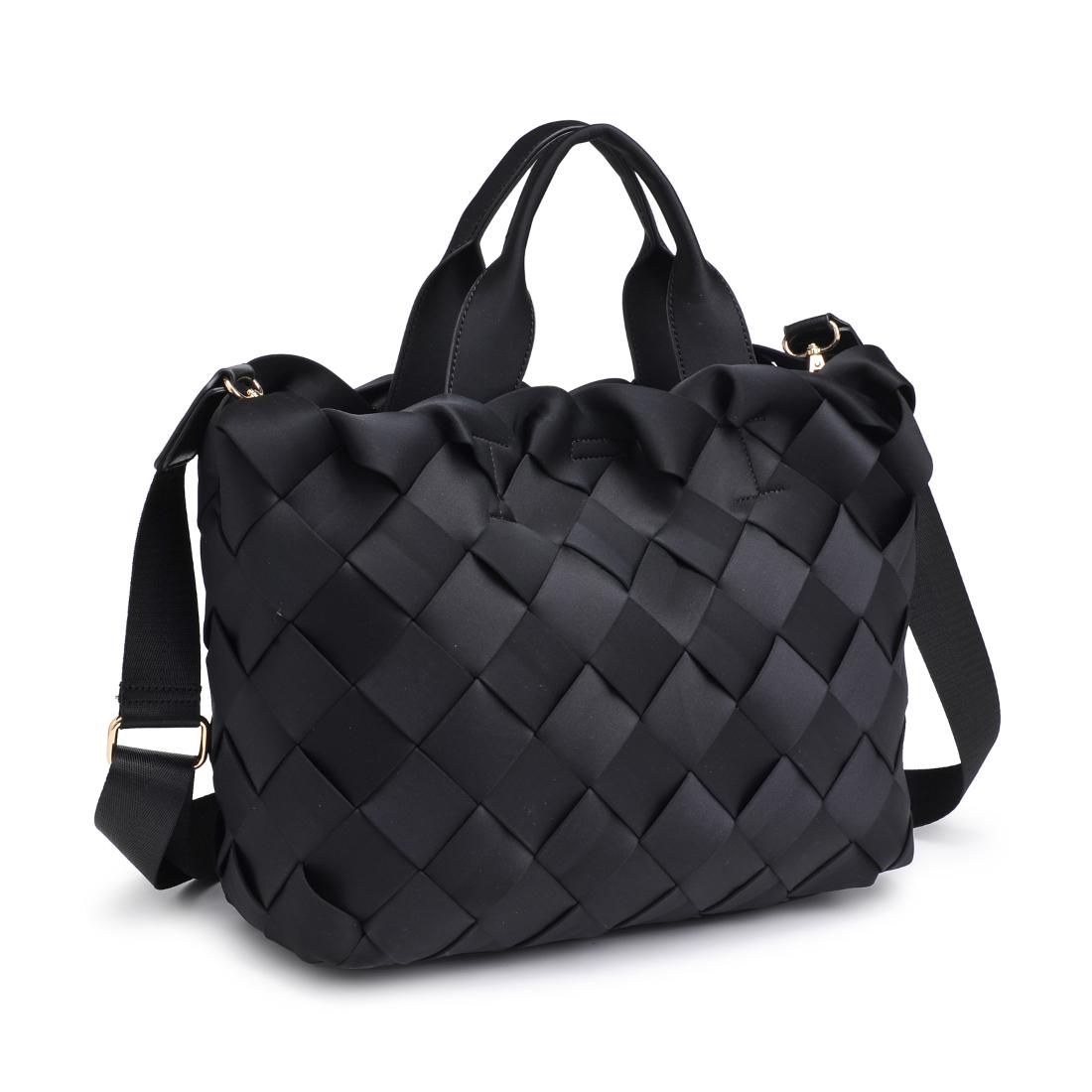 Woman wearing Black Urban Expressions Ruth Tote 840611146731 View 6 | Black