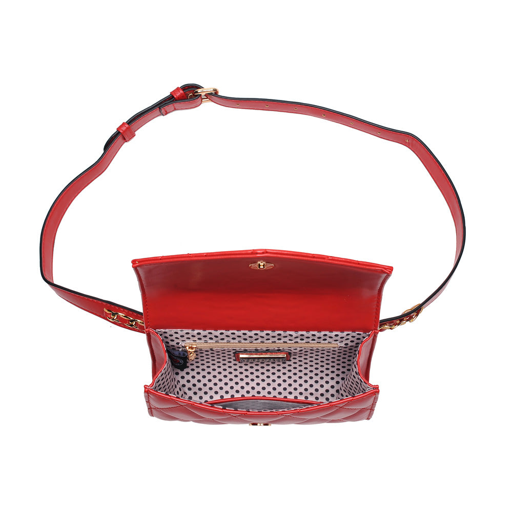 Product Image of Urban Expressions Rhythm Belt Bag NA-840611154354 View 4 | Red