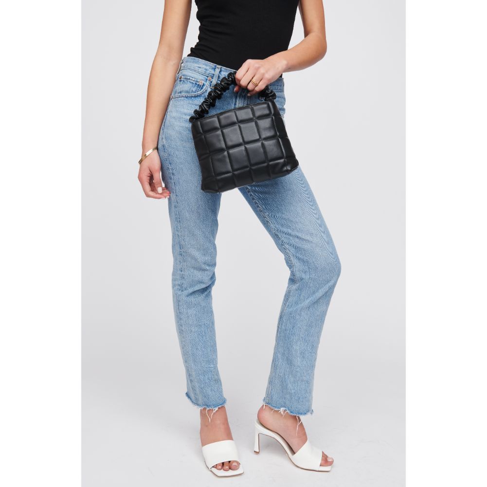 Woman wearing Black Urban Expressions Bexley Crossbody 818209015899 View 2 | Black