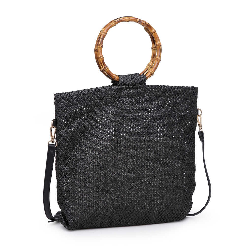 Woman wearing Black Urban Expressions Hanalei Tote NA-840611159342 View 6 | Black