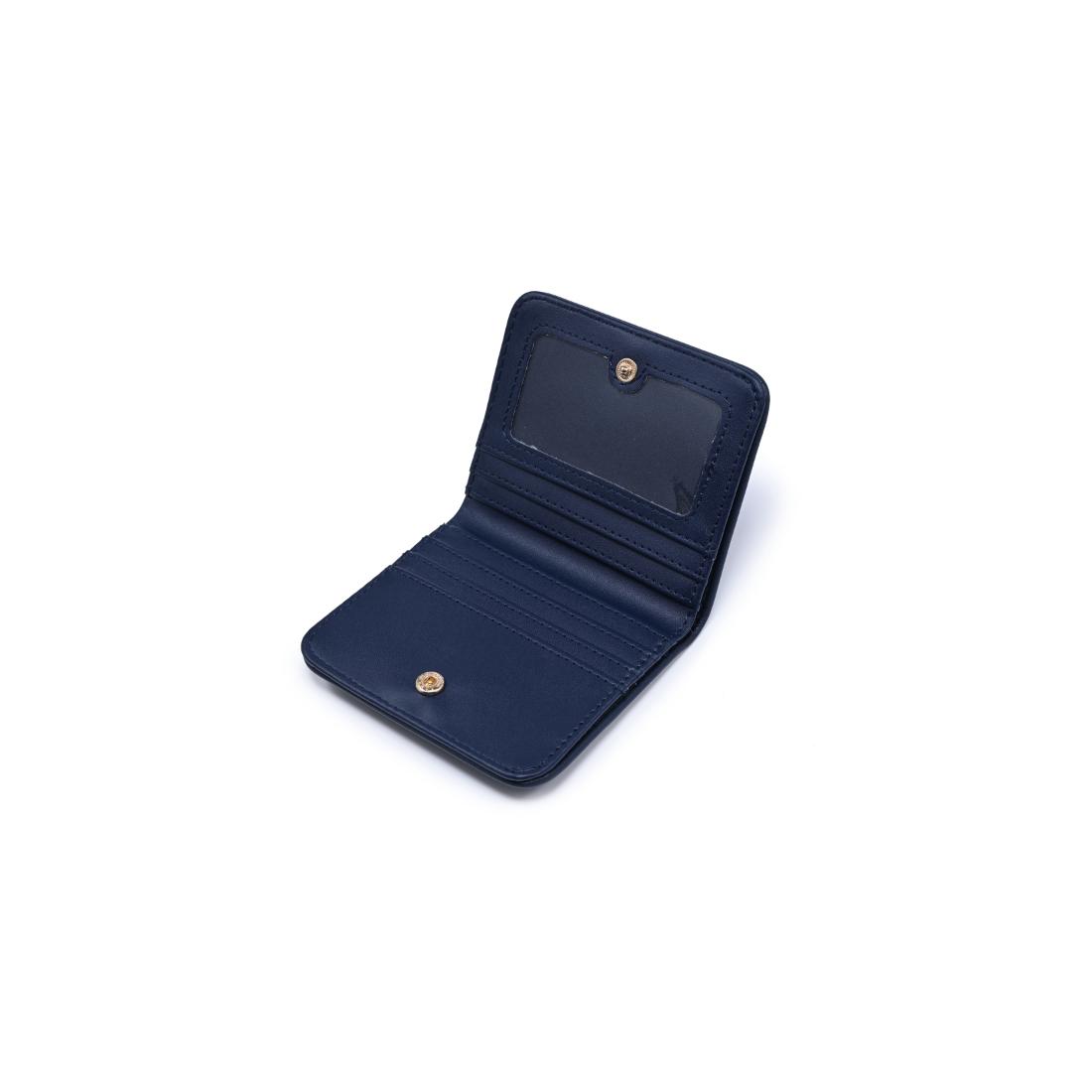 Woman wearing Navy Urban Expressions Lucy Wallet 840504204005 View 9 | Navy