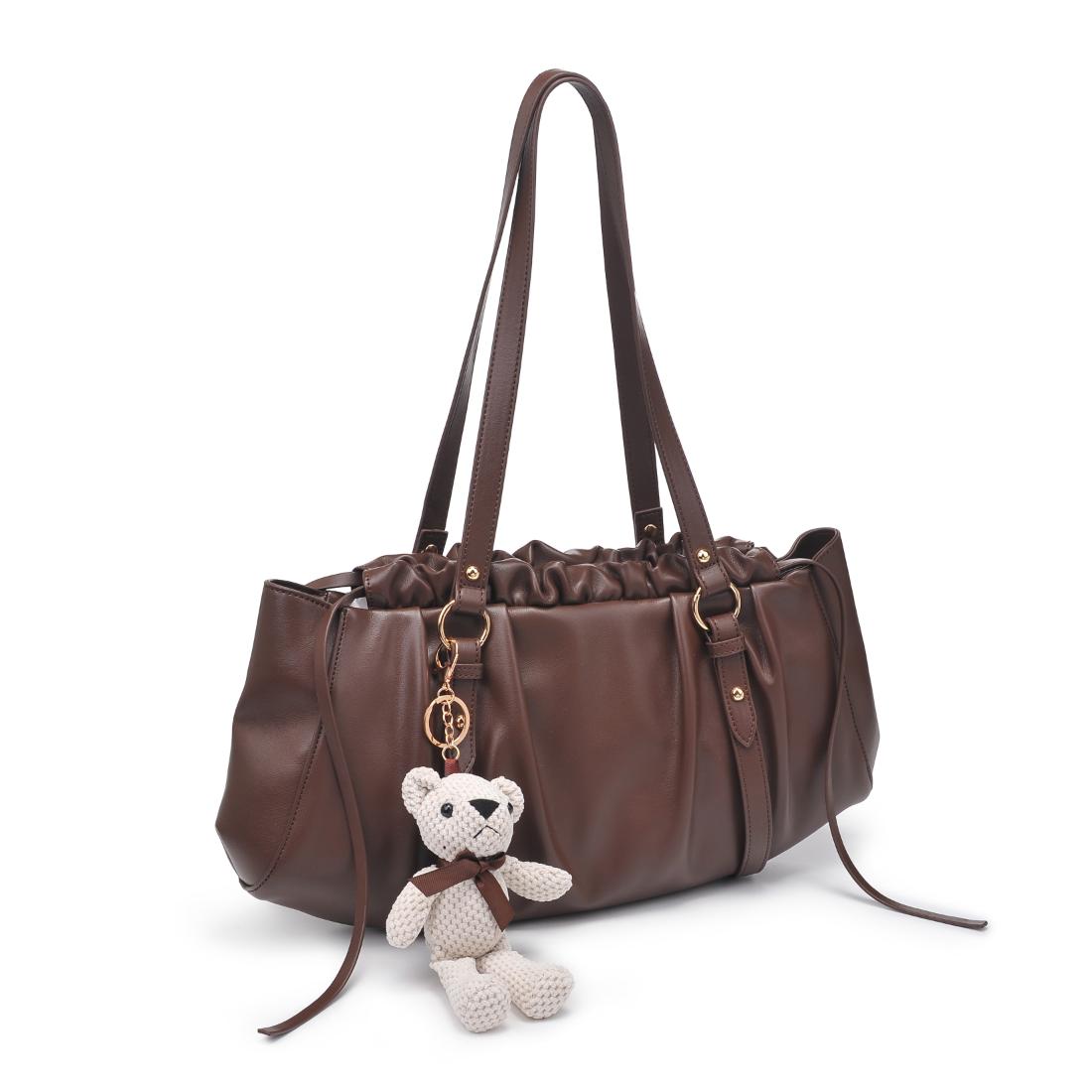 Product Image of Urban Expressions Pattington Shoulder Bag 840611199119 View 6 | Chocolate