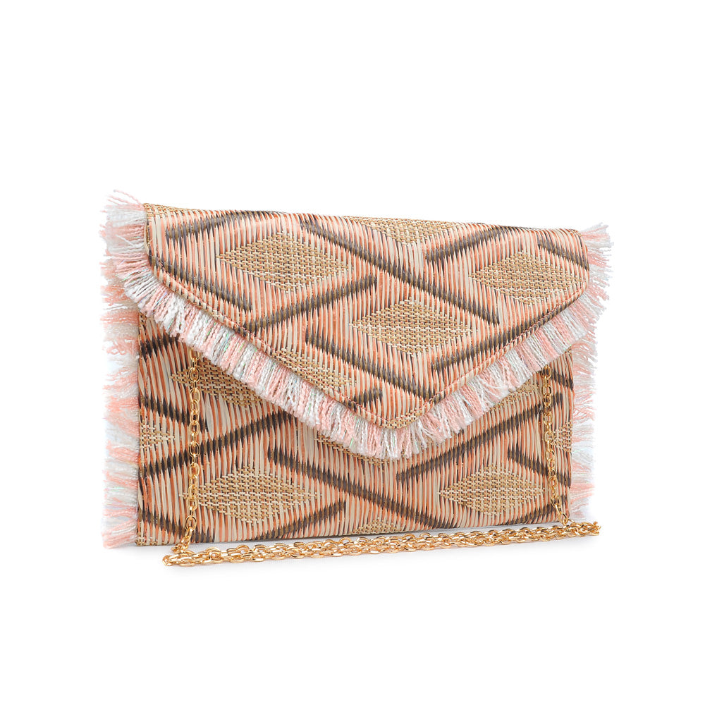 Product Image of Urban Expressions Dominica Clutch 840611143891 View 2 | Pink Multi