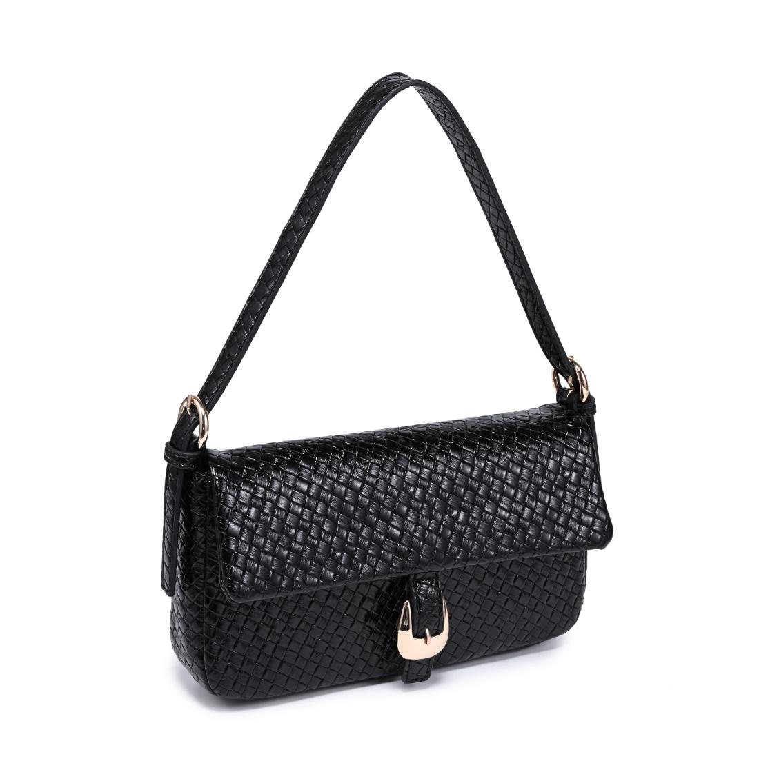 Urban Expressions Gloria - Woven Shoulder Bag 840504213816 View 2 | Black
