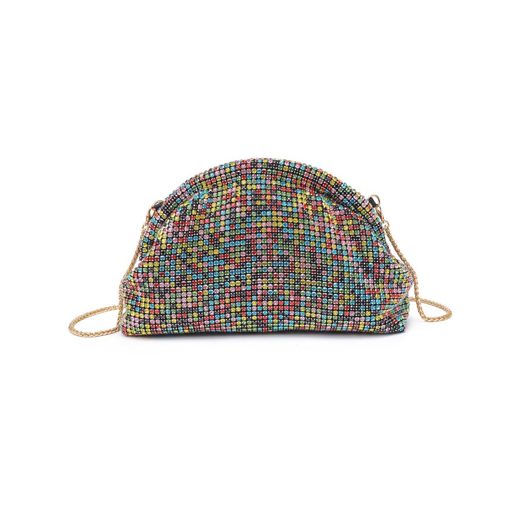 Woman wearing Multi Urban Expressions Mariah Evening Bag 840611129963 View 5 | Multi