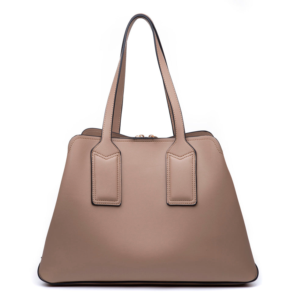 Product Image of Urban Expressions Georgia Satchel NA-840611153302 View 1 | Natural