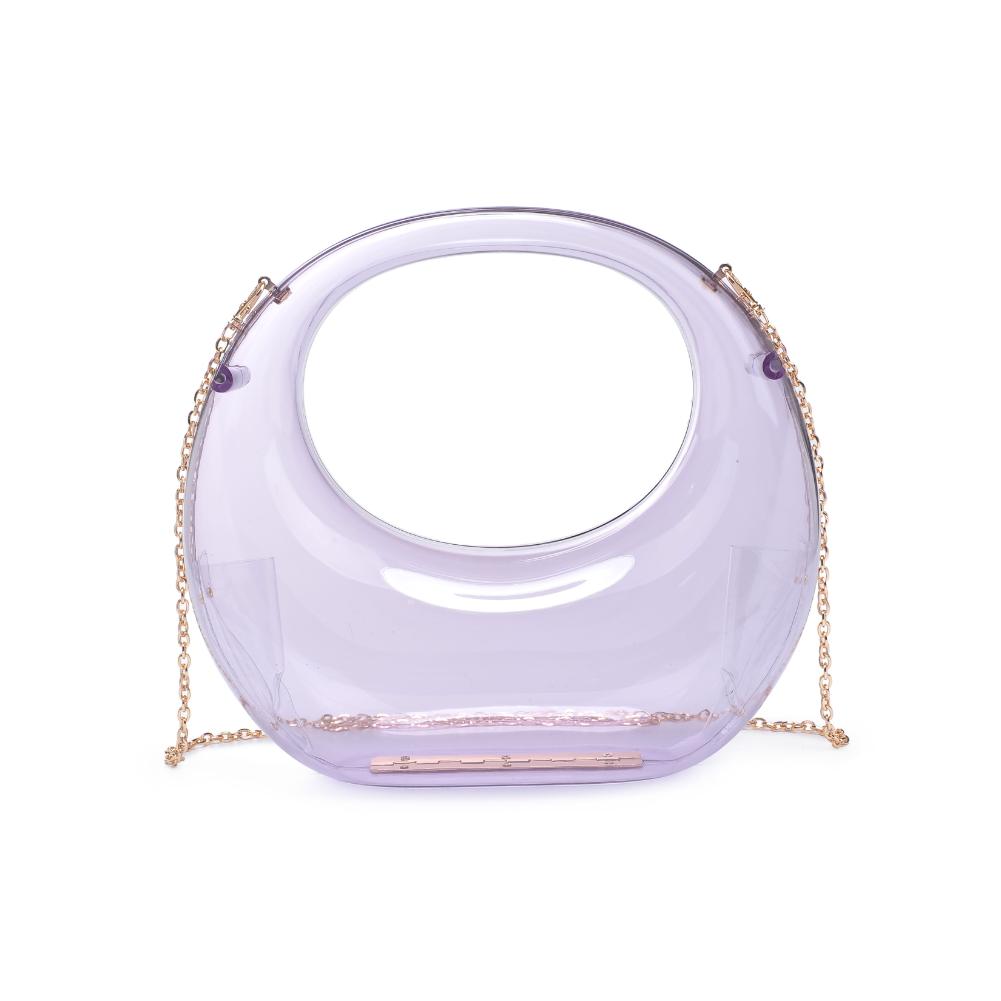 Woman wearing Lilac Urban Expressions Bess Evening Bag 840611122582 View 5 | Lilac