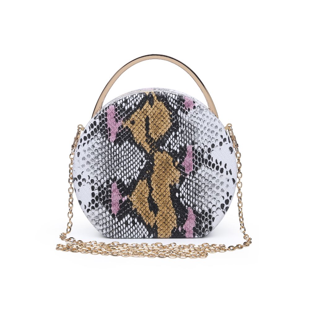 Product Image of Urban Expressions Aria Evening Bag 840611170859 View 1 | Tan Multi