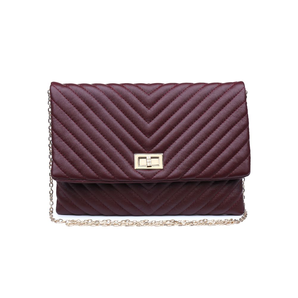 Product Image of Urban Expressions Victoria Clutch NA-840611163684 View 1 | Oxblood