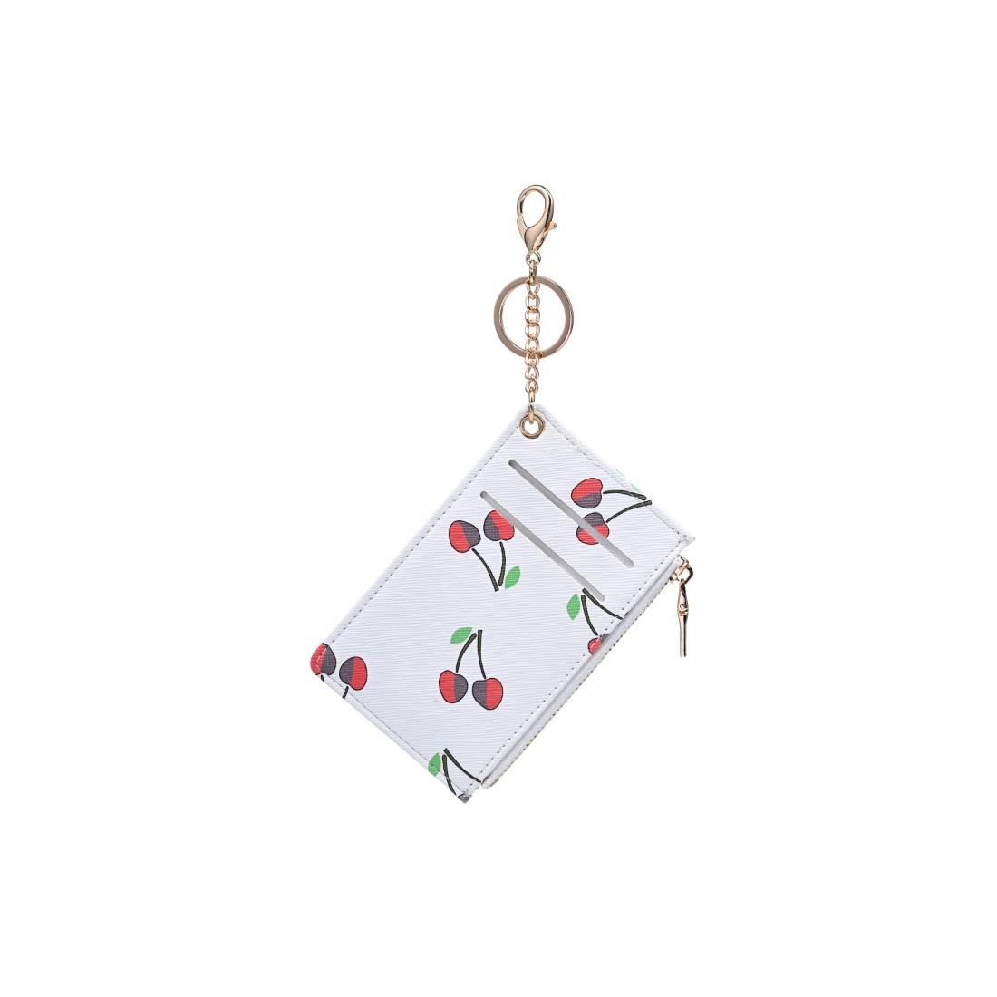 Woman wearing White Cherries Urban Expressions Noa Card Holder 840504207808 View 7 | White Cherries