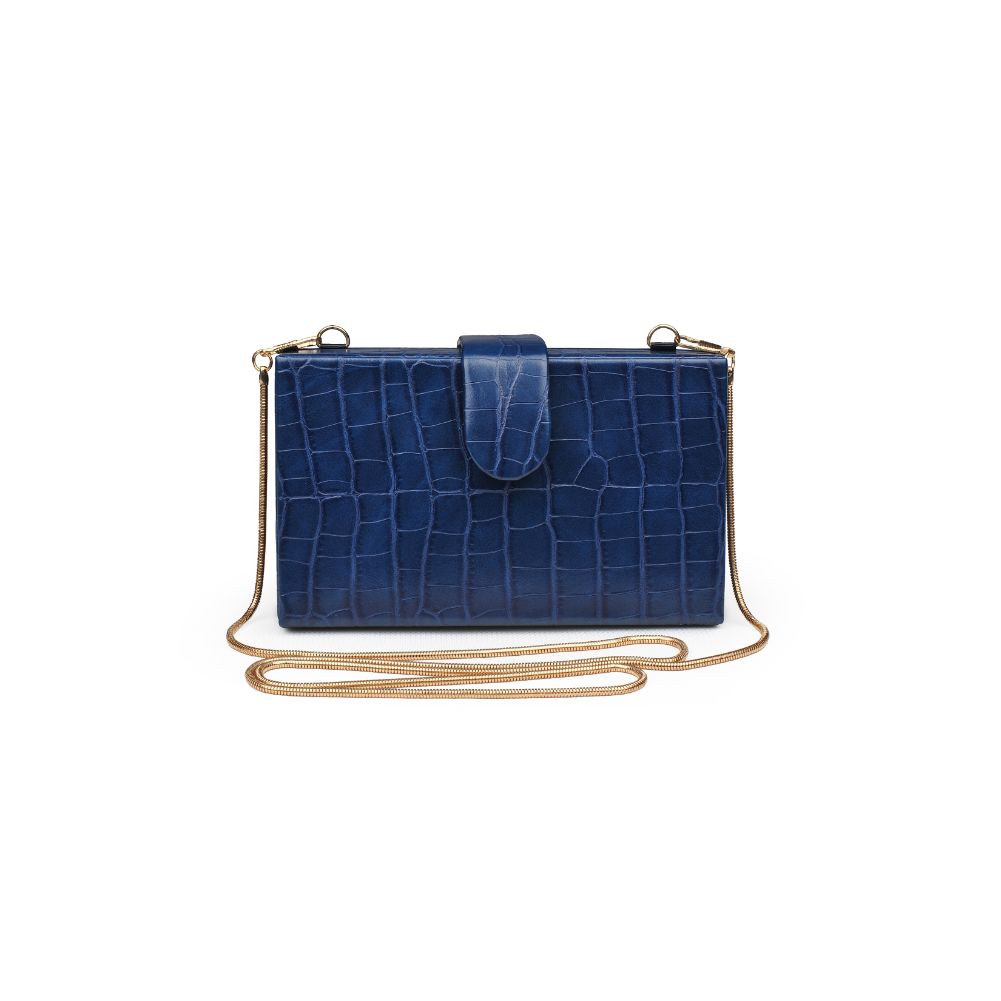 Product Image of Urban Expressions Bianca Clutch 840611165091 View 1 | Navy