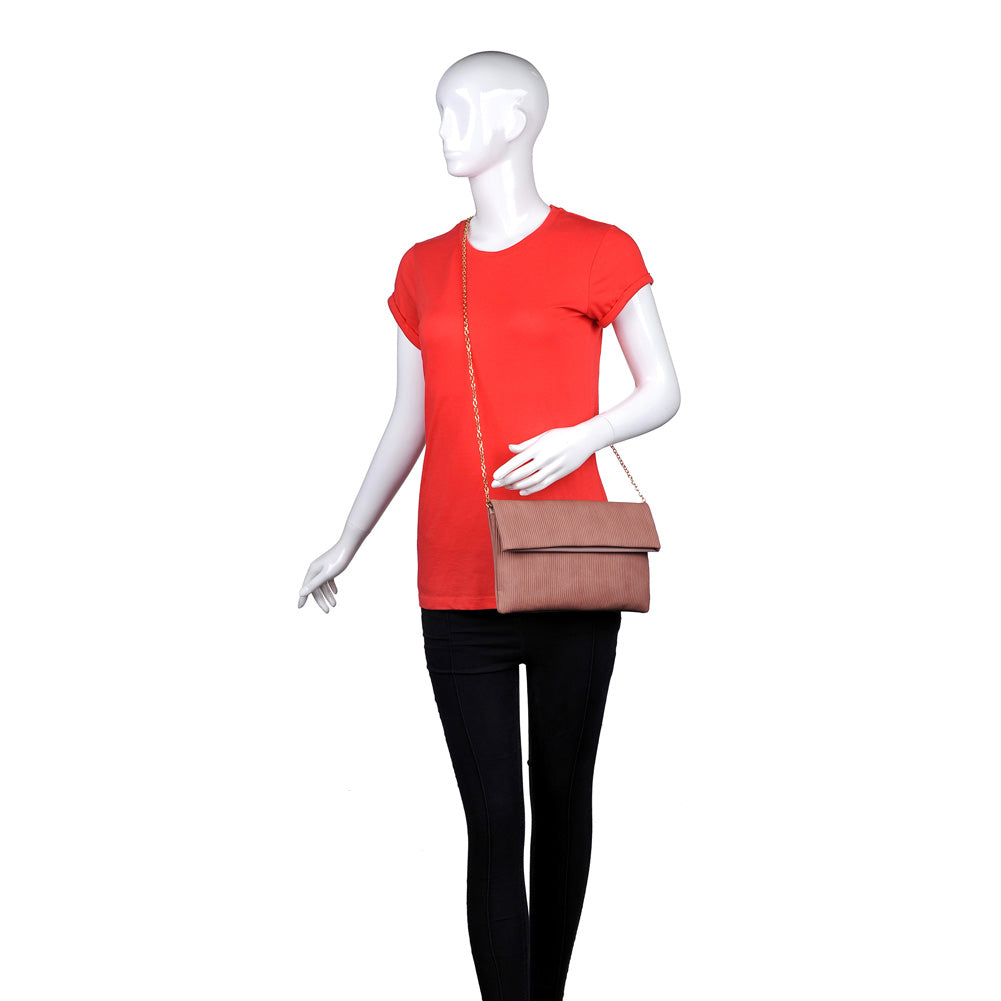 Product Image of Urban Expressions Althea Clutch NA-840611156365 View 5 | Mauve