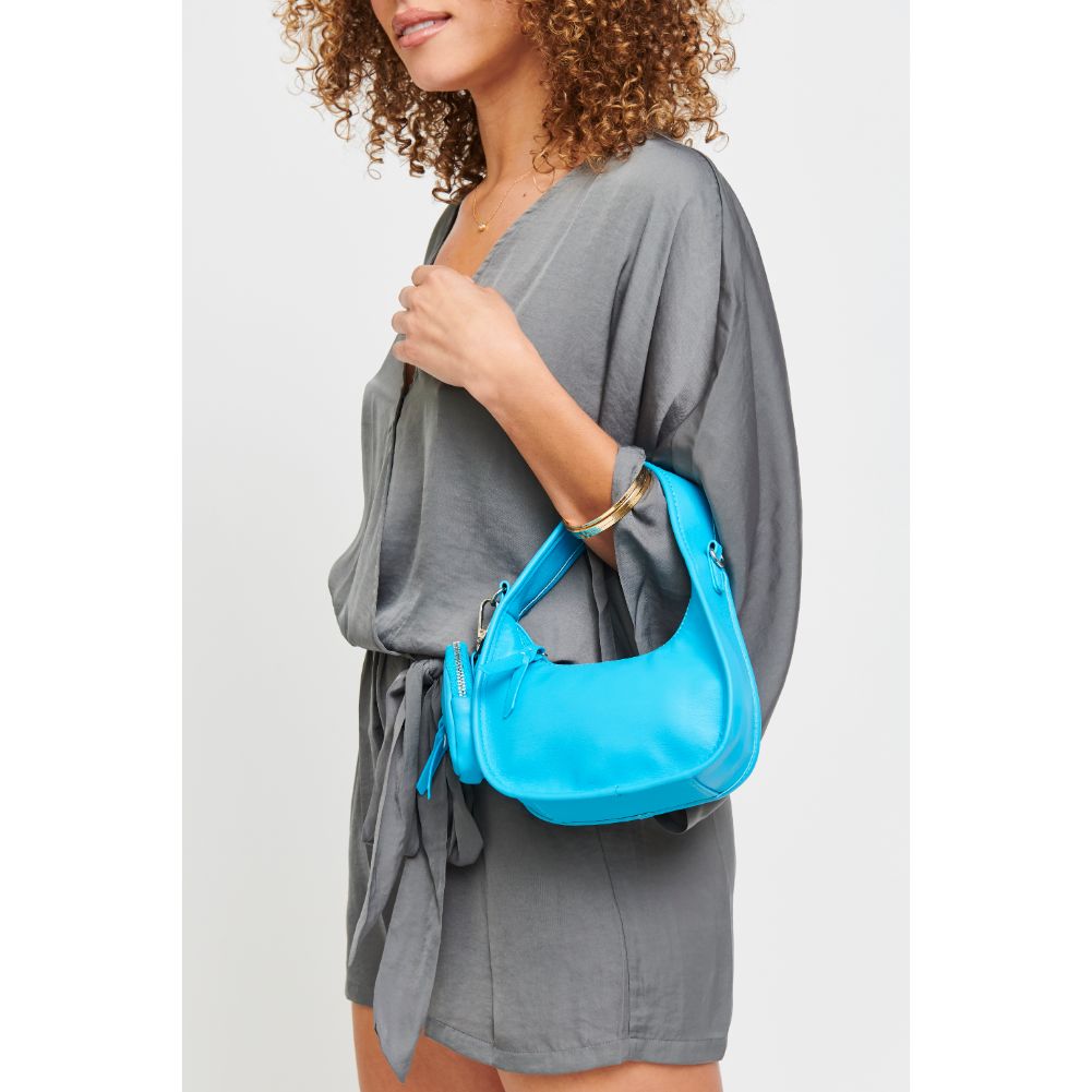 Woman wearing Azure Urban Expressions Ruby Crossbody 840611181640 View 3 | Azure