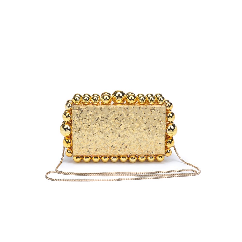 Product Image of Urban Expressions Aurora Evening Bag 840611121448 View 3 | Gold