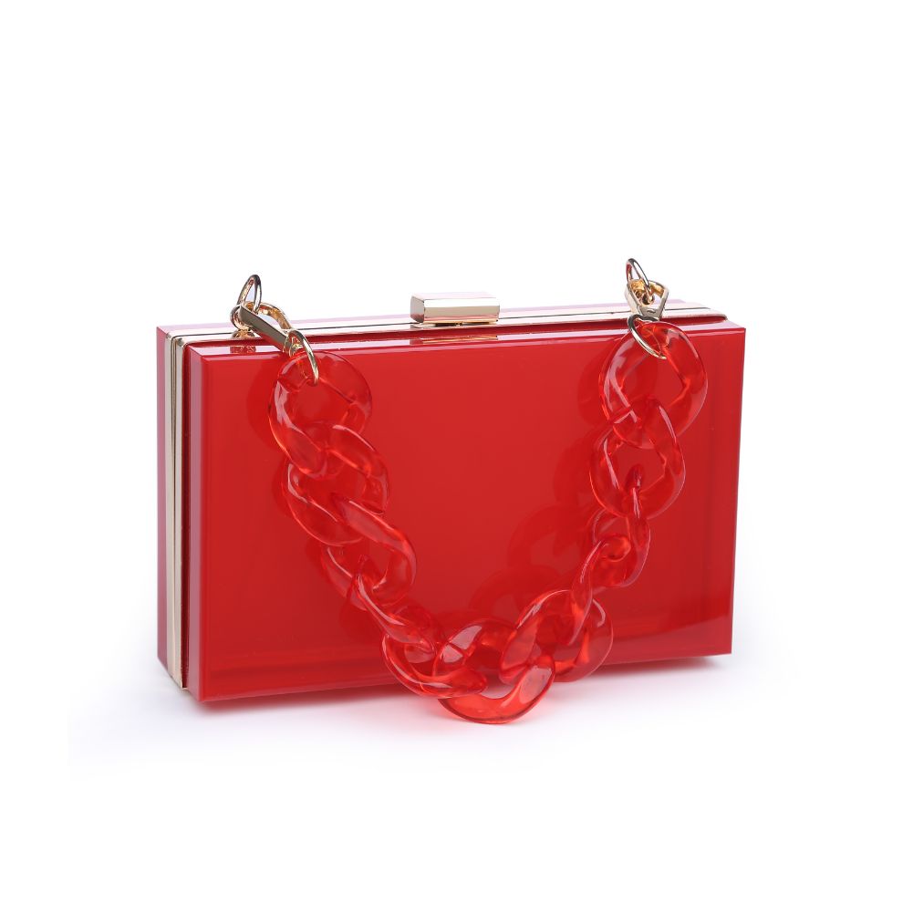 Product Image of Urban Expressions Lizzo Evening Bag 840611168368 View 2 | Red