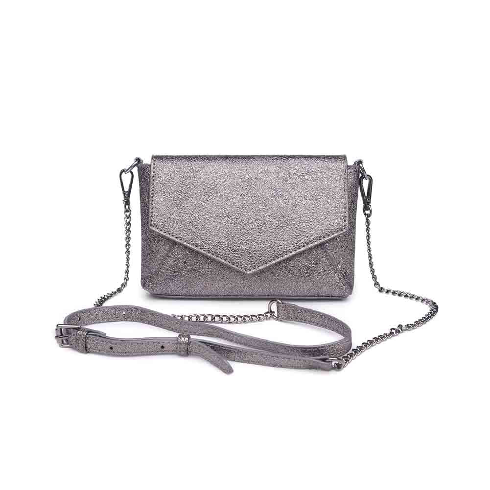 Product Image of Urban Expressions Dash - Metallic Crossbody NA-840611139764 View 1 | Pewter
