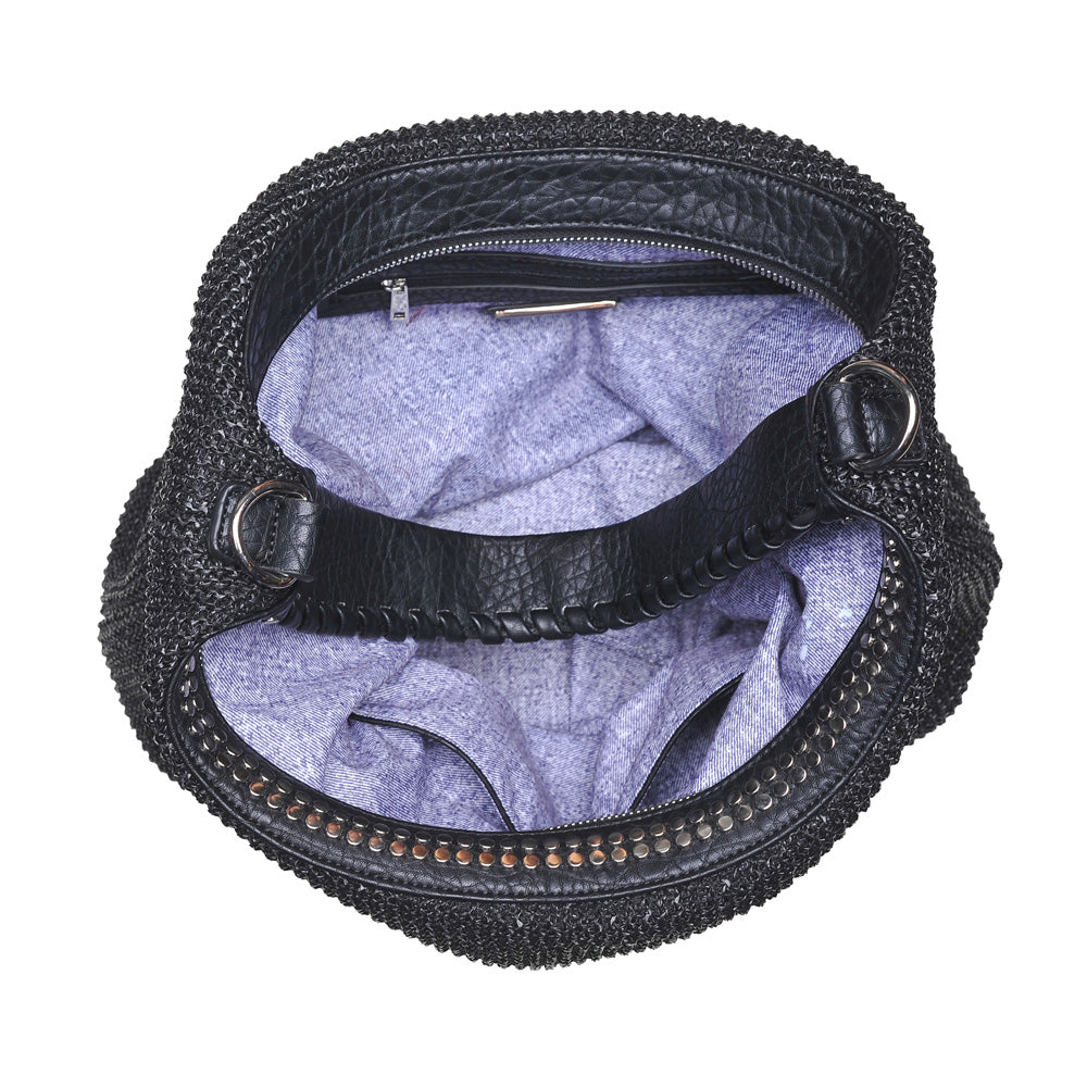 Product Image of Urban Expressions Silas Hobo NA-840611142504 View 4 | Black