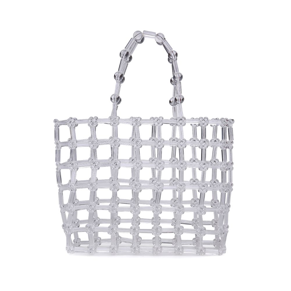 Product Image of Urban Expressions Rowan Tote 840611167460 View 7 | Clear