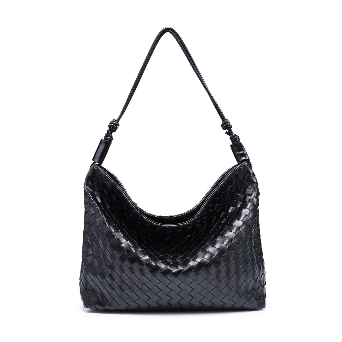 Woman wearing Black Urban Expressions Theo Hobo 840504205576 View 7 | Black