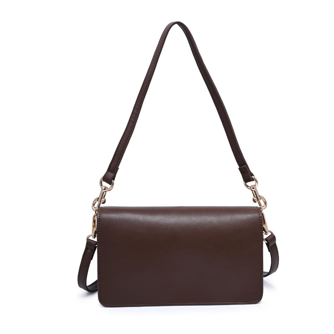 Urban Expressions Coco Crossbody 840504214639 View 3 | Espresso