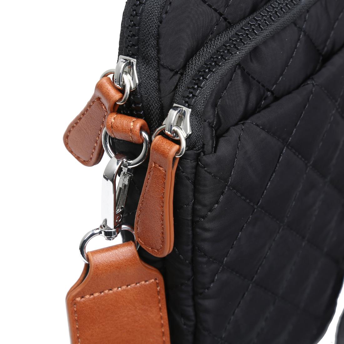 Urban Expressions Vesna Crossbody 840504206009 View 8 | Black Tan