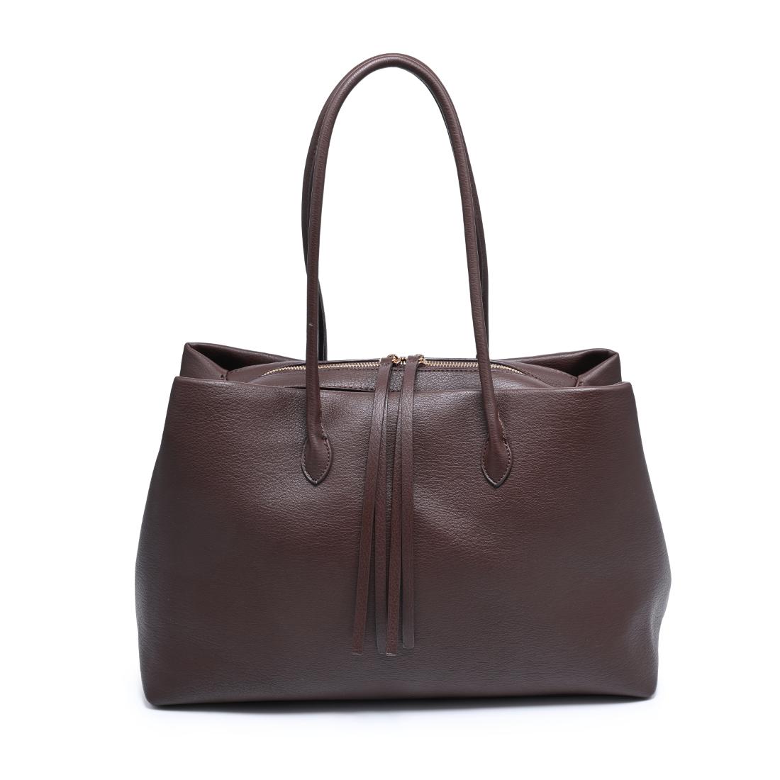 Urban Expressions Sadie Satchel 840504205309 View 5 | Chocolate