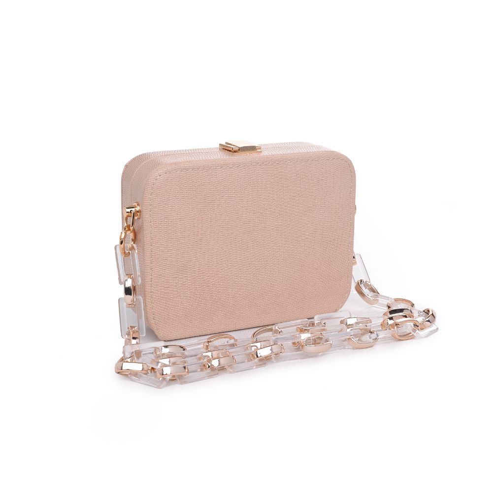 Product Image of Urban Expressions Gwen Lizard Evening Bag 840611173997 View 2 | Oatmilk