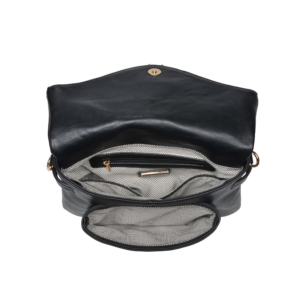 Product Image of Urban Expressions Erin Crossbody 840611178770 View 8 | Black