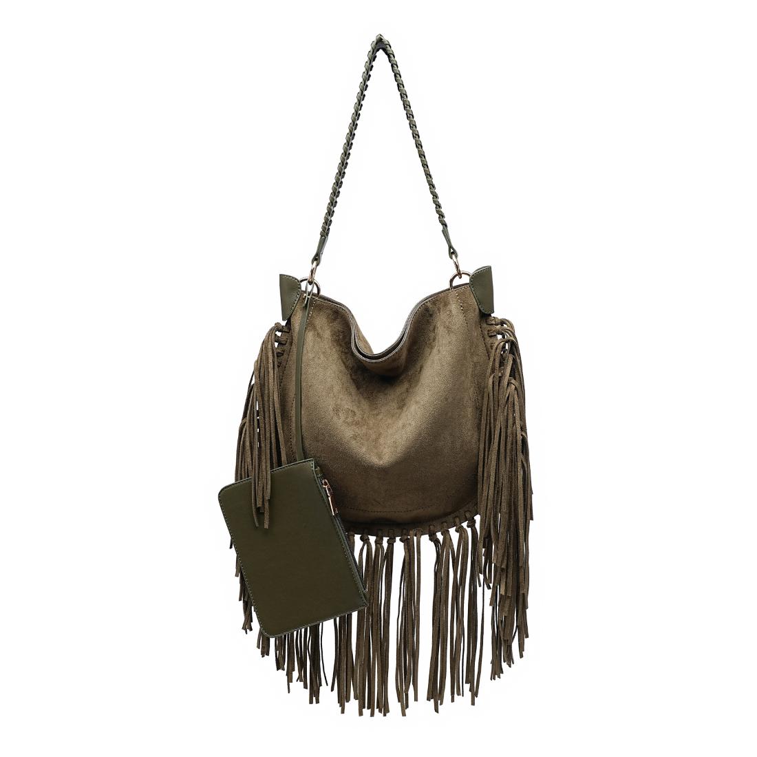 Urban Expressions Folklore Hobo 840504213700 View 1 | Olive