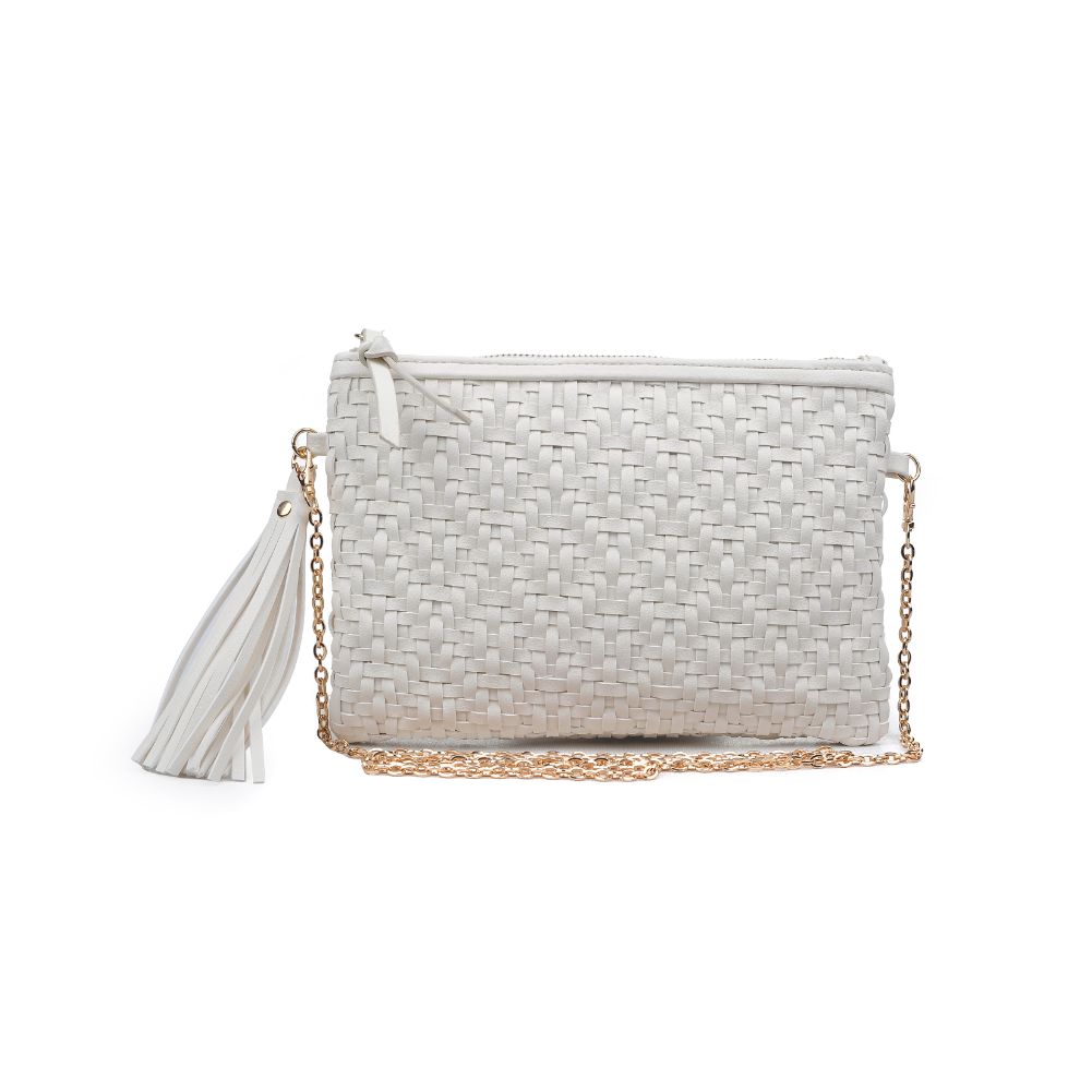 Product Image of Urban Expressions Jess Clutch 840611172501 View 5 | Ivory