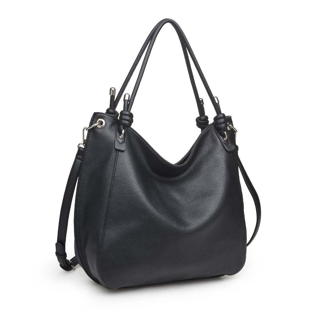 Product Image of Urban Expressions Devan Hobo 840611170330 View 2 | Black