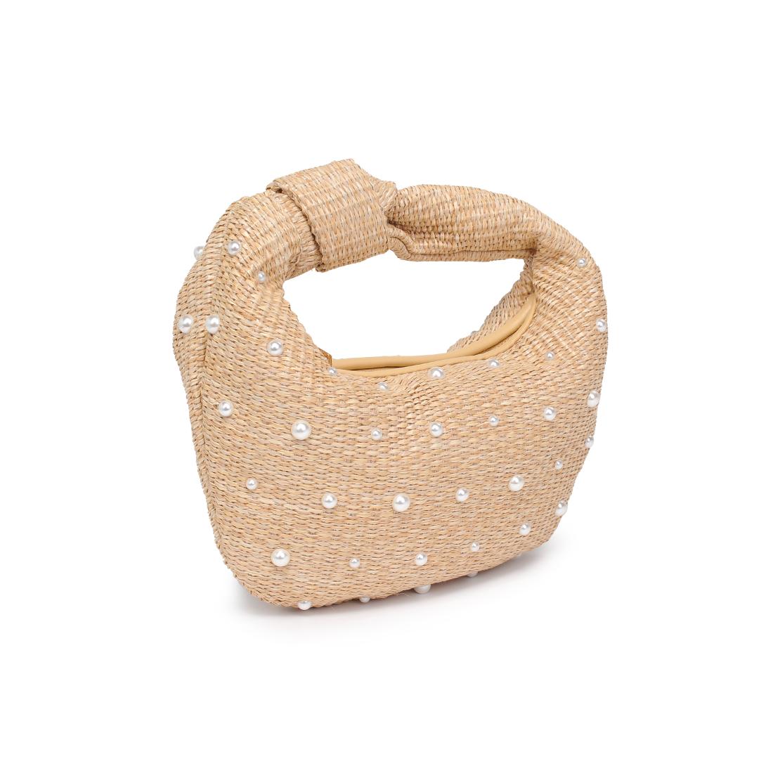 Product Image of Urban Expressions Tracy - Pearls Clutch 840611141644 View 6 | Natural
