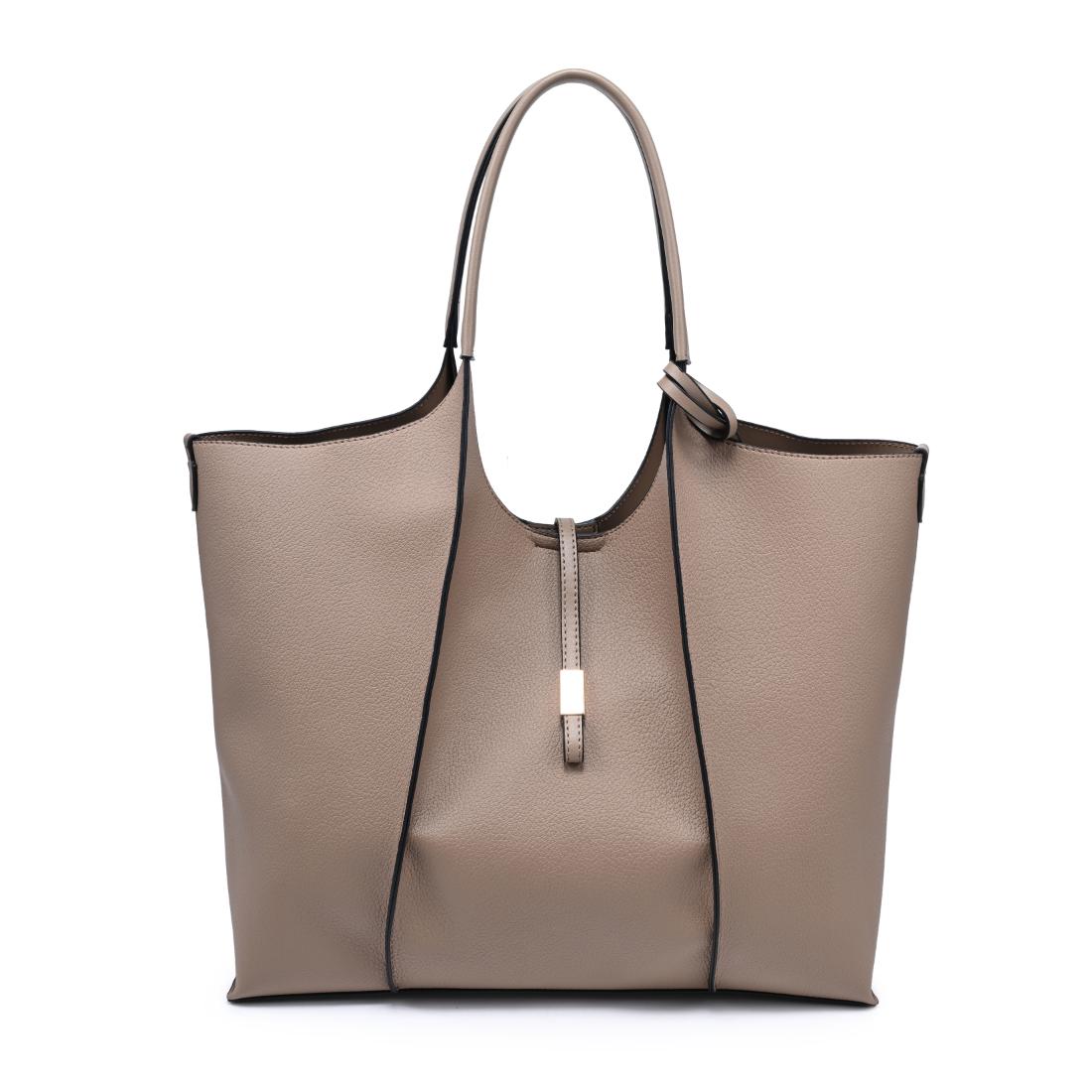 Urban Expressions Woody Tote 840504214783 View 5 | Taupe