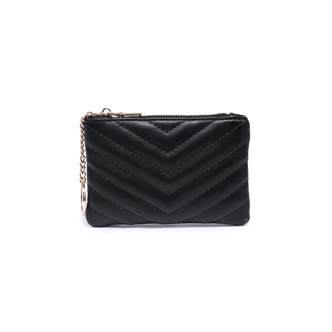 Woman wearing Black Urban Expressions Mackenzie Wallet 840504203817 View 5 | Black