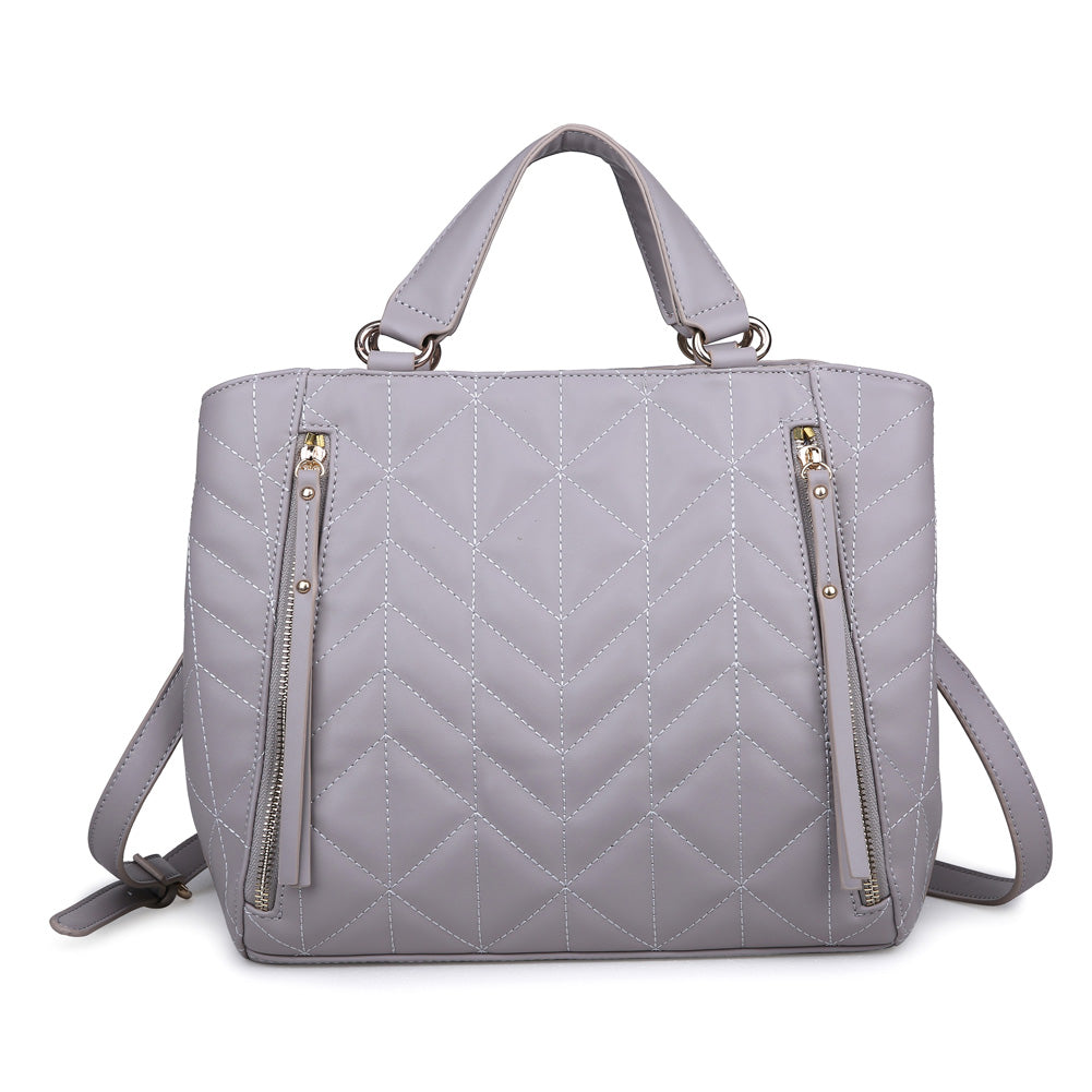 Product Image of Urban Expressions Simone Satchel NA-840611149992 View 1 | Grey