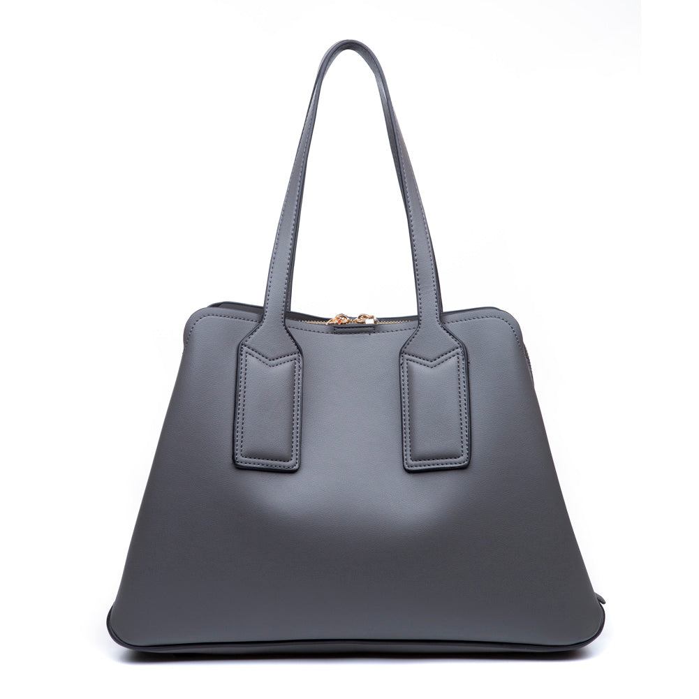 Product Image of Urban Expressions Georgia Satchel NA-840611153319 View 1 | Grey