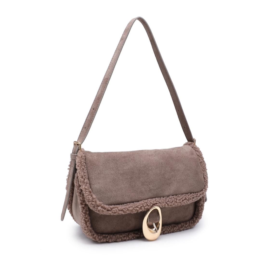 Urban Expressions Zaria Shoulder Bag 840504213359 View 2 | Taupe