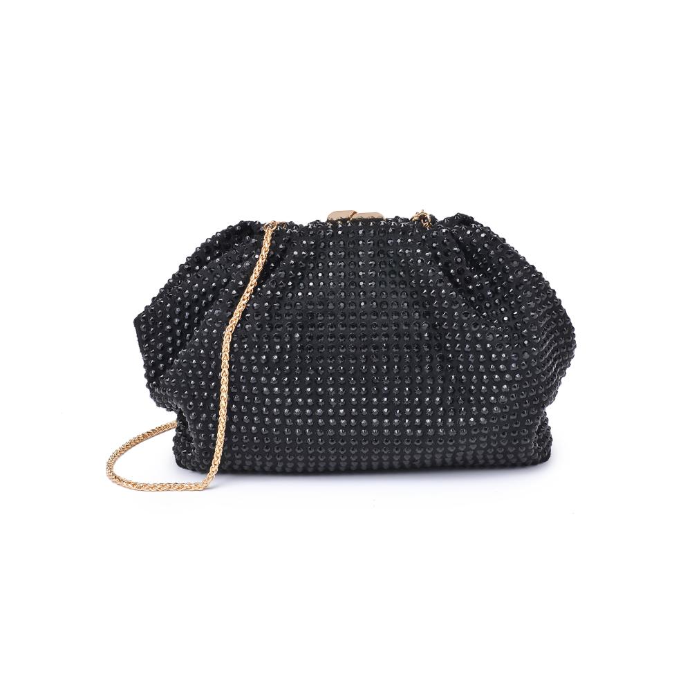 Woman wearing Black Urban Expressions Arielle Evening Bag 840611132727 View 5 | Black