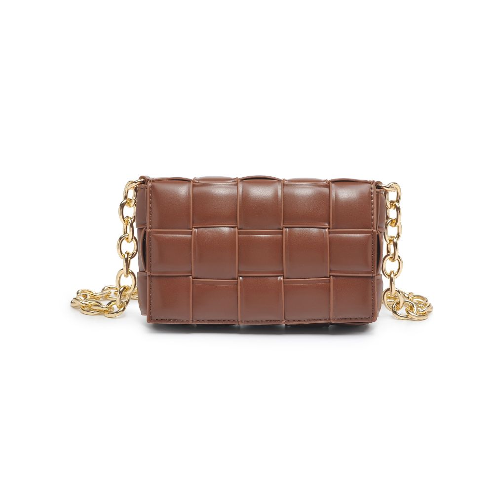 Product Image of Urban Expressions Holden Crossbody 840611101266 View 5 | Chocolate