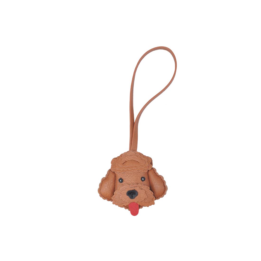 Product Image of Urban Expressions Tessie Keychain Charm 840504201073 View 5 | Tan