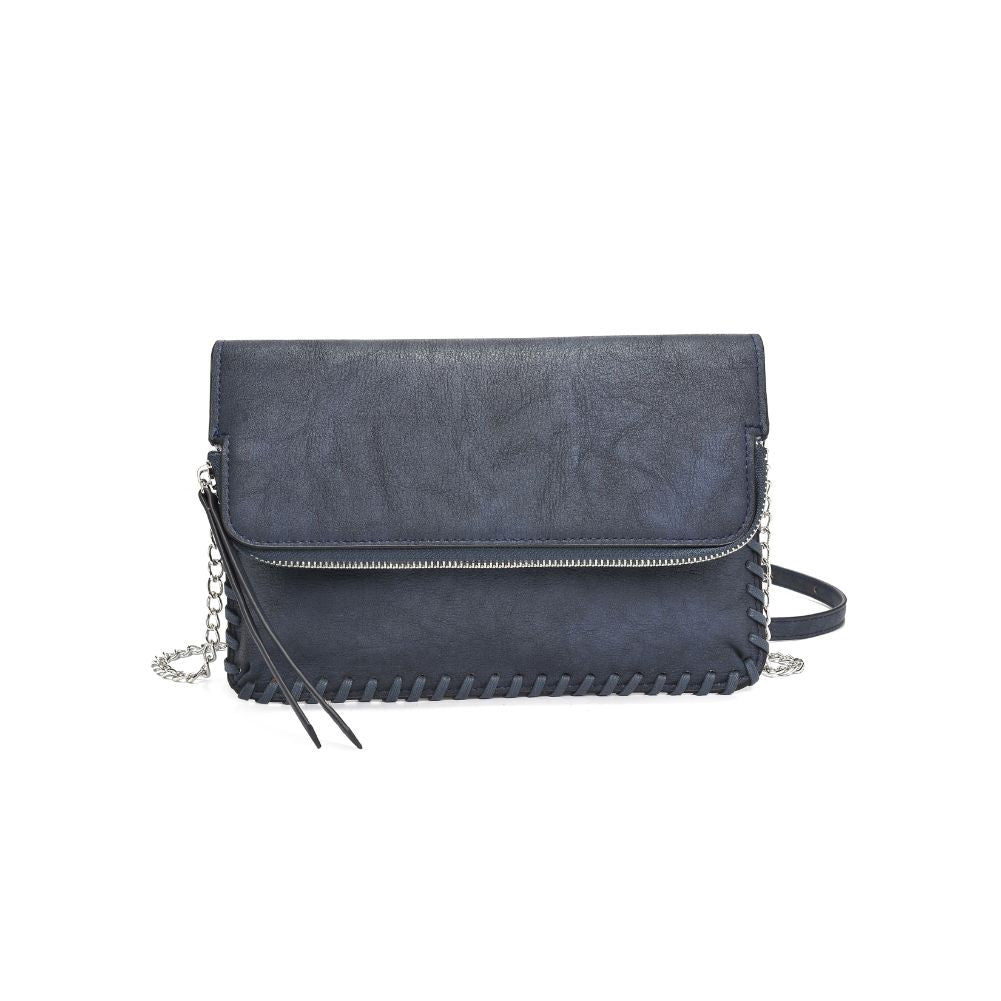 Woman wearing Navy Urban Expressions Elizabeth Crossbody 840611149169 View 5 | Navy