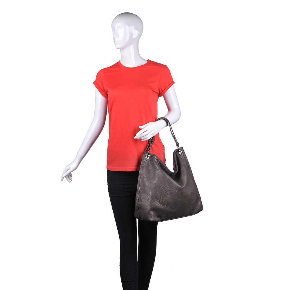 Product Image of Urban Expressions Kenya Hobo NA-840611153630 View 5 | Grey