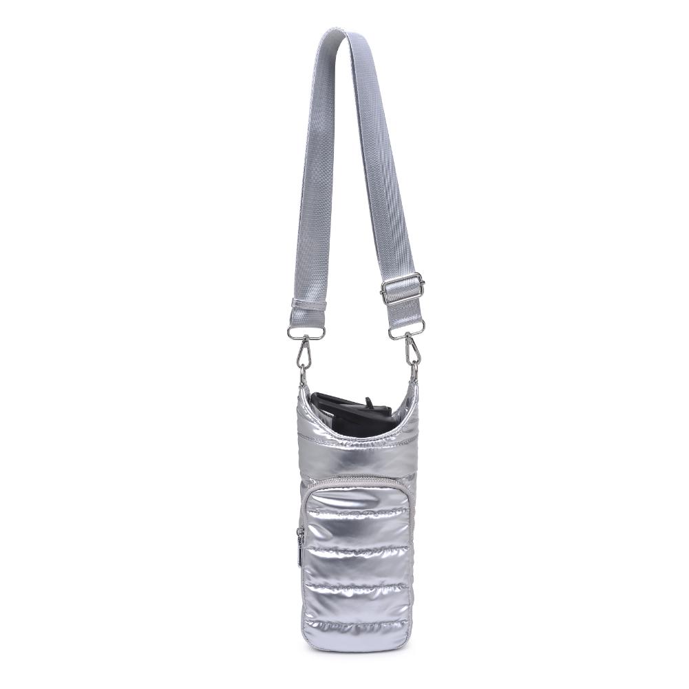Product Image of Urban Expressions Jace Crossbody 840611193568 View 6 | Silver