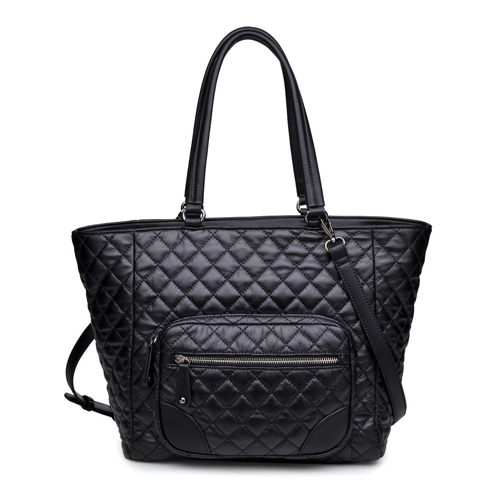 Product Image of Urban Expressions Plank Tote NA-840611154668 View 1 | Black