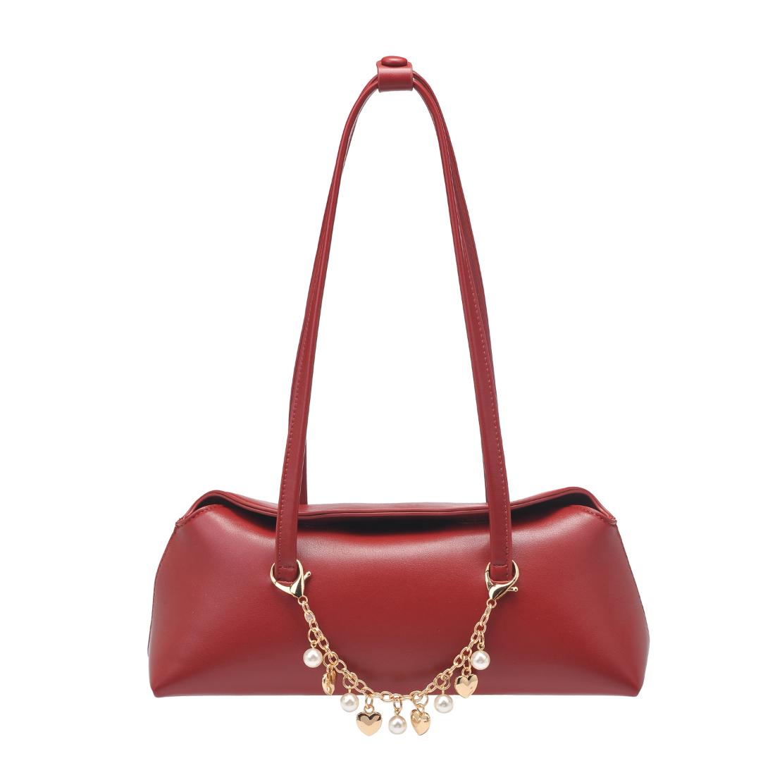 Product Image of Urban Expressions Sable Shoulder Bag 840611198181 View 1 | Dark Red