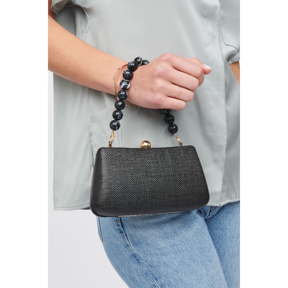 Product Image of Urban Expressions Wilma Evening Bag 818209019118 View 8 | Black