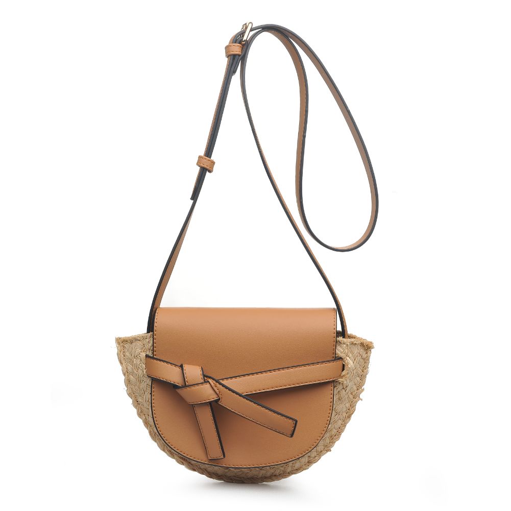 Product Image of Urban Expressions Carmella Crossbody 840611172617 View 1 | Tan