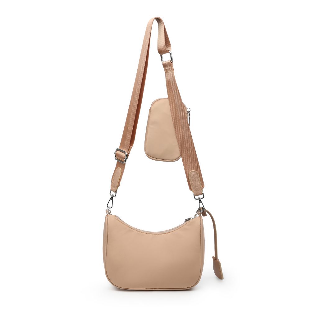 Product Image of Urban Expressions Joss - Nylon Crossbody 840611176837 View 7 | Nude